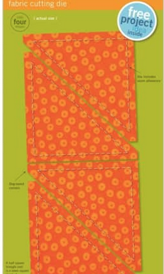 GO! Half Square - 4" Finished Triangle