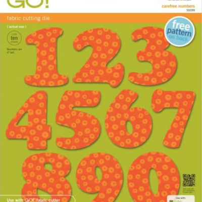 GO! Carefree 3" Numbers