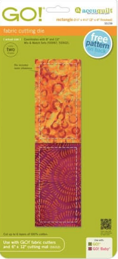 GO! Rectangle - 2" x 4" Finished