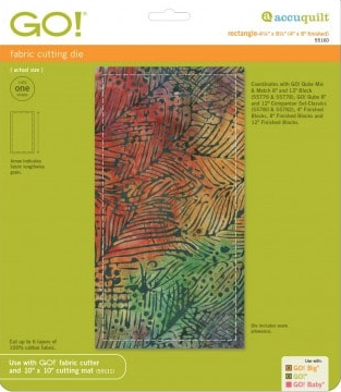 GO! Rectangle - 4" x 8" Finished