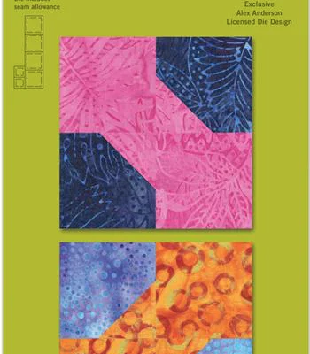 GO! Bowties 4" by Alex Anderson