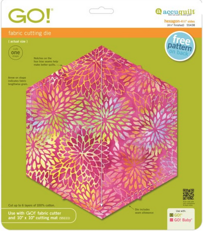 GO! Hexagon - 4 1/4" Finished Sides