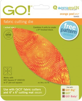 GO! Orange Peel 4 1/2"