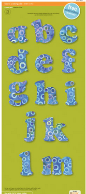 GO! Carefree Alphabet Set - Lowercase (2 die set)